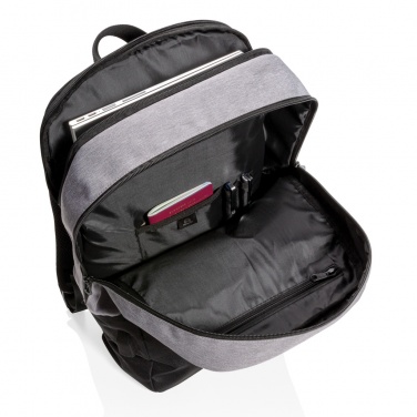 Logotrade Geschäftsgeschenke das Foto: Moderner 15.6" USB & RFID Laptop-Rucksack, PVC-frei