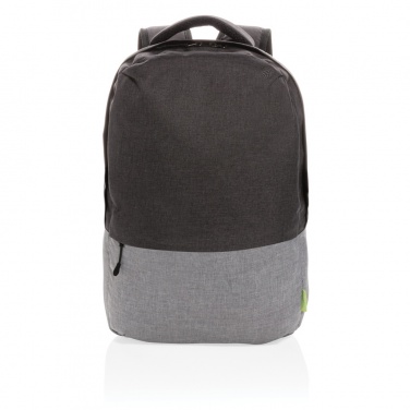 Logotrade werbemittel das Foto: Duo Color RPET 15.6" RFID Laptop-Rucksack, PVC-frei