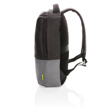 Logotrade Logogeschenke das Foto: Duo Color RPET 15.6" RFID Laptop-Rucksack, PVC-frei