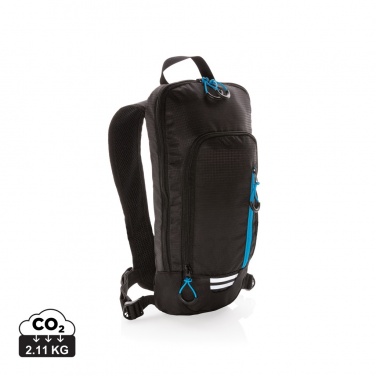 Logotrade Geschäftsgeschenke das Foto: Explorer Ribstop kleiner Wanderrucksack 7L PVC frei