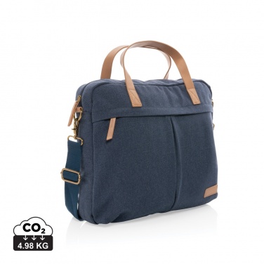 Logotrade Werbeartikel das Foto: Impact AWARE™ 16 oz. rCanvas Laptop-Tasche