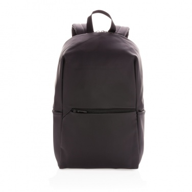 Logotrade Firmengeschenke das Foto: Schicker PU 15.6" Laptop-Rucksack