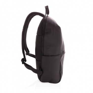 Logotrade Werbeartikel das Foto: Schicker PU 15.6" Laptop-Rucksack