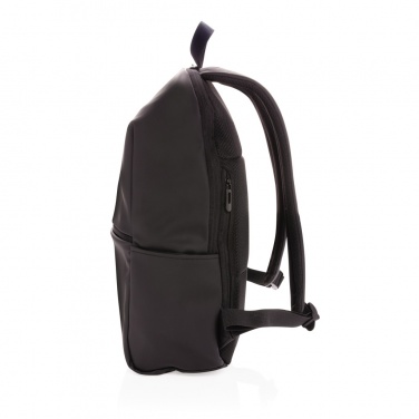 Logotrade Werbeartikel das Foto: Schicker PU 15.6" Laptop-Rucksack