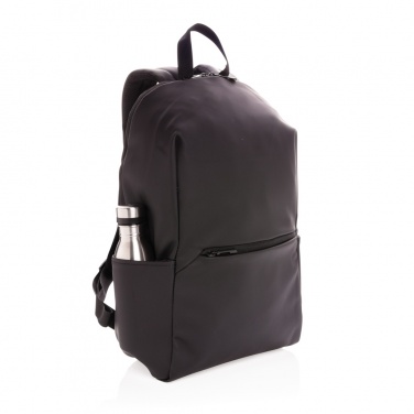 Logotrade Werbeartikel das Foto: Schicker PU 15.6" Laptop-Rucksack