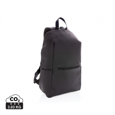 Logotrade Werbegeschenke das Foto: Schicker PU 15.6" Laptop-Rucksack