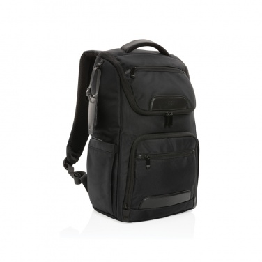 Logotrade Werbeartikel das Foto: Swiss Peak AWARE™ RPET Voyager 15.6" Laptop Rucksack