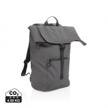 Logotrade Werbegeschenke das Foto: Impact AWARE™ RPET wasserabweisender 15.6" Laptop-Rucksack