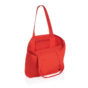 Logotrade Werbeartikel das Foto: Impact Aware™ 240g/m² rCanvas Shopper mit Tasche