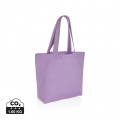 Impact Aware™ 240g/m² rCanvas Shopper mit Tasche, Lavendel