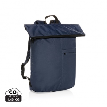 Logotrade Werbegeschenke das Foto: Dillon AWARE™ RPET faltbarer Lightweight-Rucksack