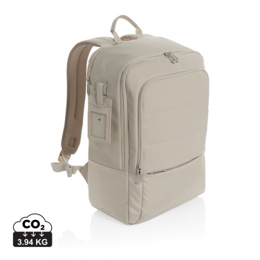 Logotrade Werbegeschenke das Foto: Armond AWARE™ RPET 15.6" Deluxe Laptop-Rucksack