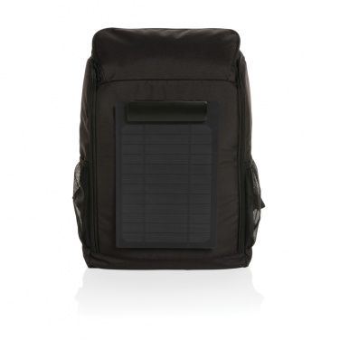 : Pedro AWARE™ RPET Deluxe Rucksack mit 5W Solar Panel