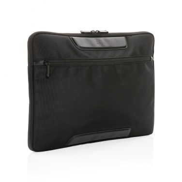 : Swiss Peak AWARE™ RPET Voyager 15.6" Laptop-Sleeve