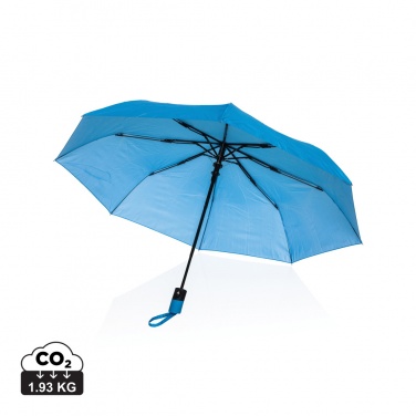 Logotrade Firmengeschenke das Foto: 21" Impact AWARE™ 190T Mini-Regenschirm mit Auto-Open