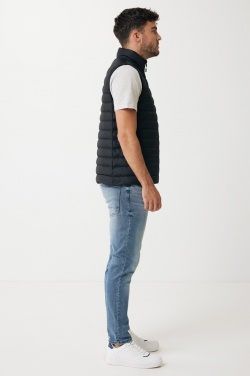 Logotrade Firmengeschenke das Foto: Iqoniq Meru Herren Bodywarmer aus recyceltem Polyester