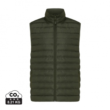 Logotrade Firmengeschenke das Foto: Iqoniq Meru Herren Bodywarmer aus recyceltem Polyester