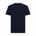 Iqoniq Kakadu relaxed T-Shirt aus recycelter Baumwolle, Marine