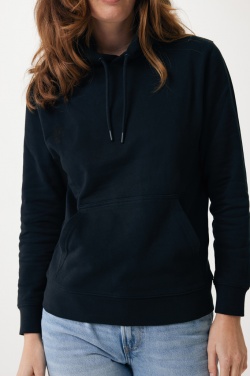 Logotrade Werbeartikel das Foto: Iqoniq Rila Lightweight Hoodie aus recycelter Baumwolle