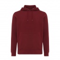 Iqoniq Rila Lightweight Hoodie aus recycelter Baumwolle, Burgund