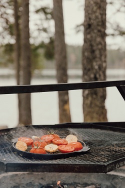 Logotrade Werbeartikel das Foto: VINGA Monte Ardoise Grillplatte, 30cm