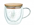 Becher Borosilikatglas Baum, Transparent