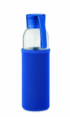 Logotrade Werbeartikel das Foto: Flasche recyceltes Glas 500 ml