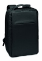 Laptop Rucksack 300D RPET, Schwarz