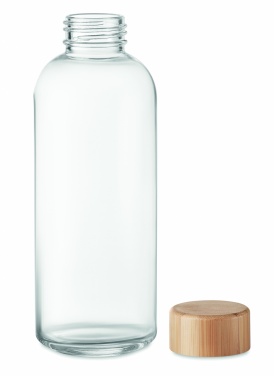 Logotrade Logogeschenke das Foto: Trinkflasche Glas 650ml