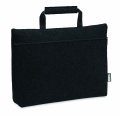 Laptop Tasche RPET-Filz, Schwarz