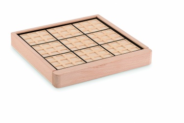 Logotrade Firmengeschenke das Foto: Sudoku-Brettspiel Holz