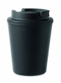 Becher recyceltes PP 300 ml, Schwarz