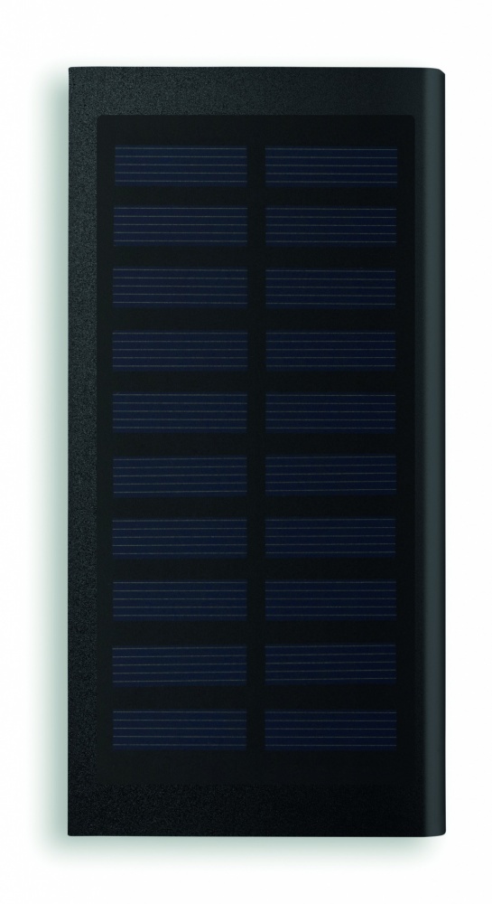 Logotrade werbemittel das Foto: Solar Powerbank 8000 mAh