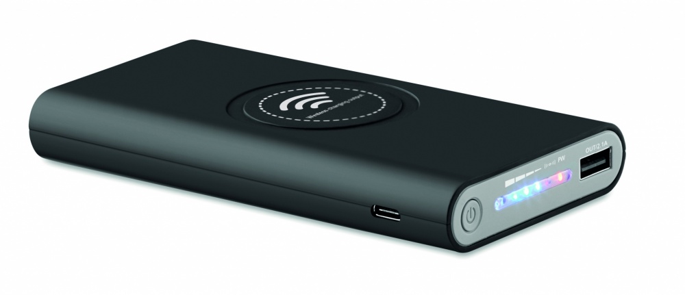 Logotrade Werbegeschenke das Foto: Wireless Powerbank Typ C