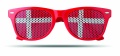 Fan Sonnenbrille, Mehrfarbig