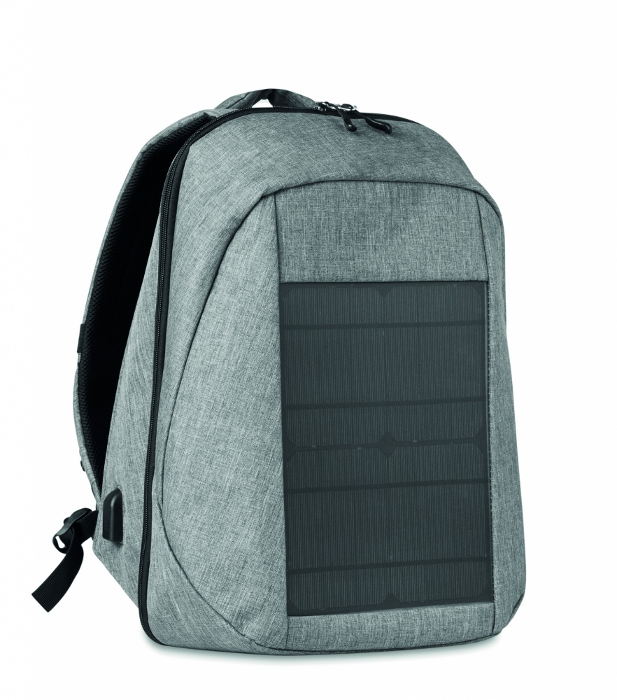 Logotrade Firmengeschenke das Foto: Solar Rucksack