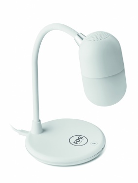 Logotrade Werbegeschenke das Foto: LED Lampe mit Ladestation