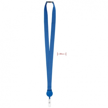 Logotrade Werbegeschenke das Foto: Lanyard mit Badge-Halter