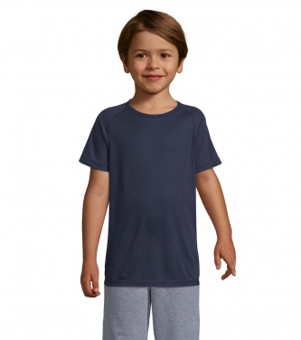 Logotrade Logogeschenke das Foto: SPORTY KINDERT-SHIRT 140g