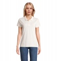 PLANET WOMEN Polo 170g, Cremefarben