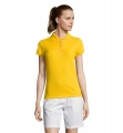 PASSION DAMEN POLO 170g, Gold