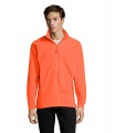 NORTH Fleecejacke mit Reißverschluss, Neon Orange