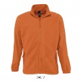 NORTH Fleecejacke mit Reißverschluss, Orange