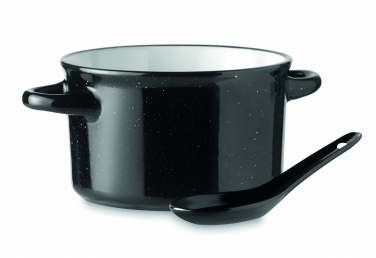 Logotrade Werbegeschenke das Foto: Vintage-Bowl Keramik 550 ml