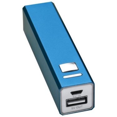 Logotrade werbemittel das Foto: Metall-Powerbank PORT HOPE 2200mAh