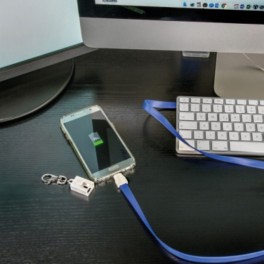 Logotrade werbemittel das Foto: Lanyard mit USB-Kabel LE PORT