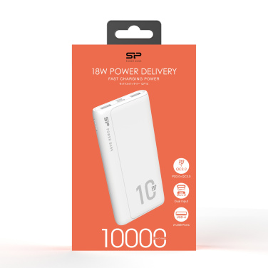 Logotrade Geschäftsgeschenke das Foto: POWERBANK SILIKON POWER QP15 10000 MAH