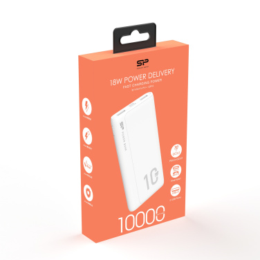 Logotrade werbemittel das Foto: POWERBANK SILIKON POWER QP15 10000 MAH