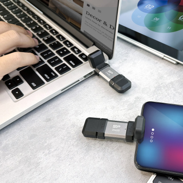 Logotrade Werbegeschenke das Foto: USB-Stick Silicon Power Mobile - C51 3.2, 64 GB