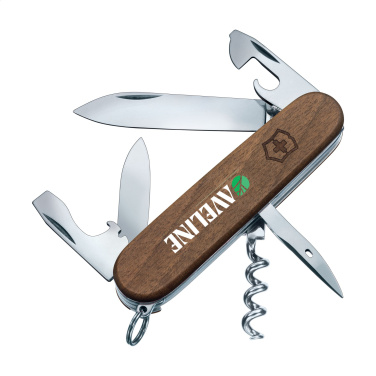 Logotrade Werbegeschenke das Foto: Victorinox Spartan Wood Taschenmesser